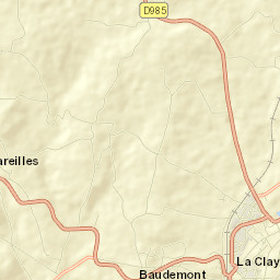 La Clayette Street Map