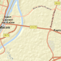 Saint-Laurent-sur-Saône Street Map