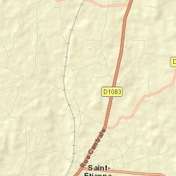 Saint-Étienne-du-Bois Street Map