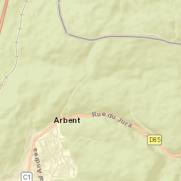 Arbent Street Map
