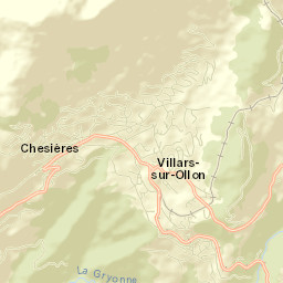 Villars-sur-Ollon Street Map