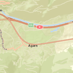 Leuk District Street Map