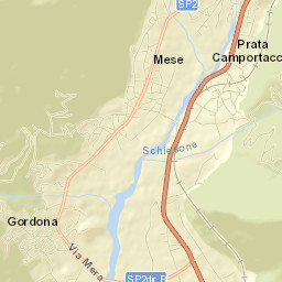 Prata Centro Street Map