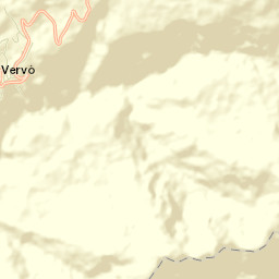 Vervò Street Map