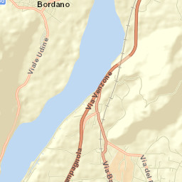 Bordano Street Map
