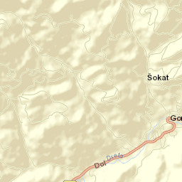 Gornji Grad Street Map