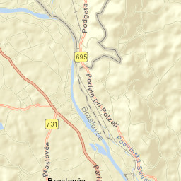 Braslovče Street Map