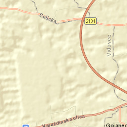 Nedeljanec Street Map