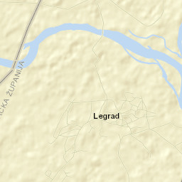 Legrad Street Map