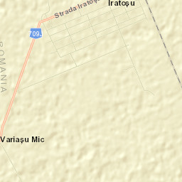 Comuna Iratoşu Street Map