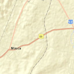 Mâsca Street Map