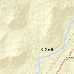 Cornești Street Map