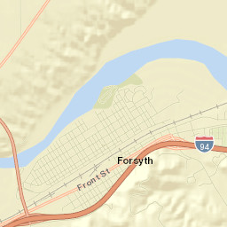 Forsyth Street Map