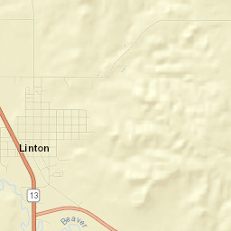 Linton Street Map