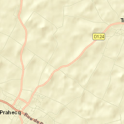 Prahecq Street Map