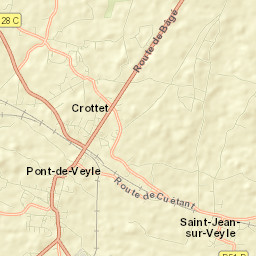 Crottet Street Map