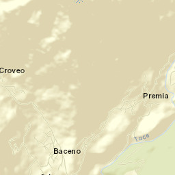 Baceno Street Map