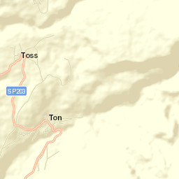 Vigo di Ton Street Map