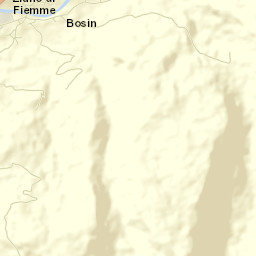 Ziano di Fiemme Street Map