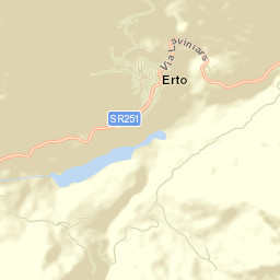 Erto Street Map