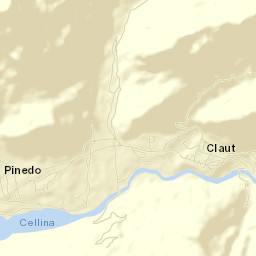 Claut Street Map