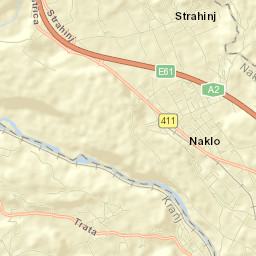 Naklo Street Map
