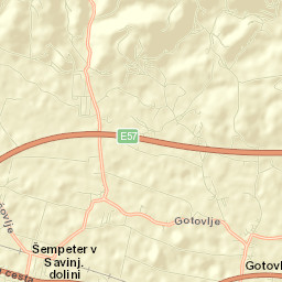 Šempeter v Savinj. Dolini Street Map
