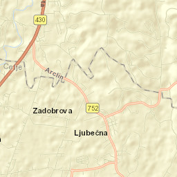 Trnovlje pri Celju Street Map