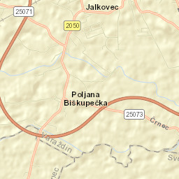 Jalkovec Street Map