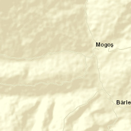 Poienile-Mogoş Street Map