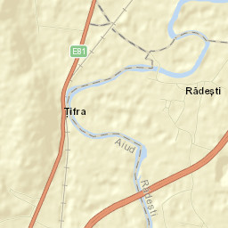 Rădeşti Street Map