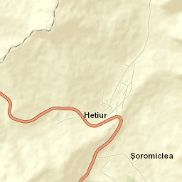 Șoromiclea Street Map