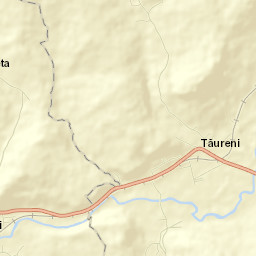 Tăureni Street Map