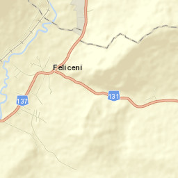 Comuna Feliceni Street Map