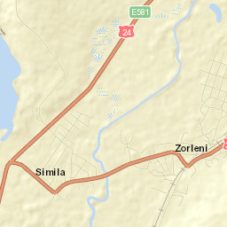 Zorleni Street Map