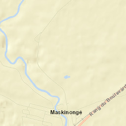 Maskinongé Street Map