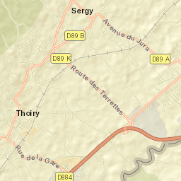Sergy Street Map