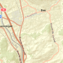 Bex Street Map