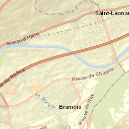 Saint-Léonard Street Map
