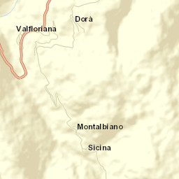 Valfloriana Street Map
