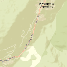 Rivamonte Agordino Street Map