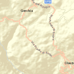 Clauzetto Street Map