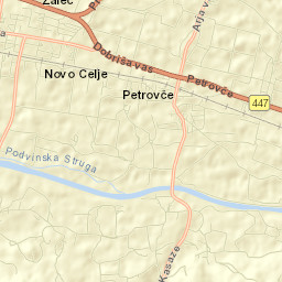 Žalec Street Map