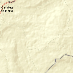 Cetatea de Baltă Street Map