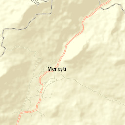 Comuna Mereşti Street Map