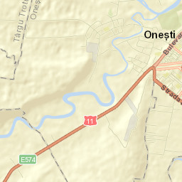 Municipiul Oneşti Street Map