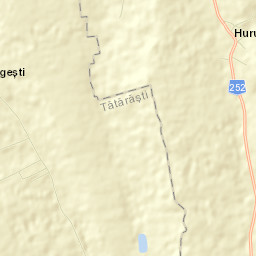 Comuna Huruieşti Street Map