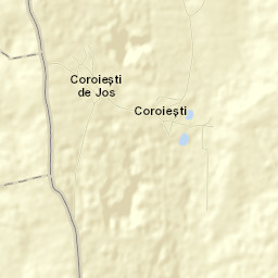 Coroieşti Street Map