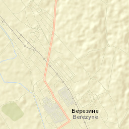 Berezyne Street Map