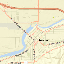 Prosser Street Map